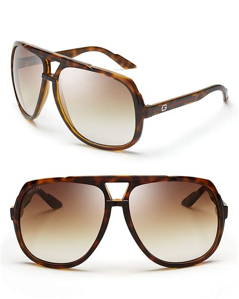 gucci oversized aviator sunglasses|Gucci unisex aviator sunglasses.